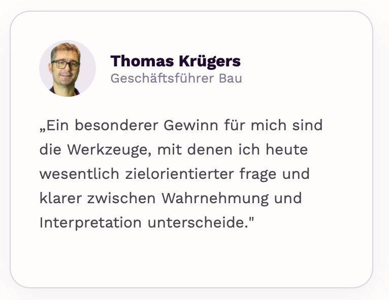 Bewertung einer Teilnehmerin / eines Teilnehmers