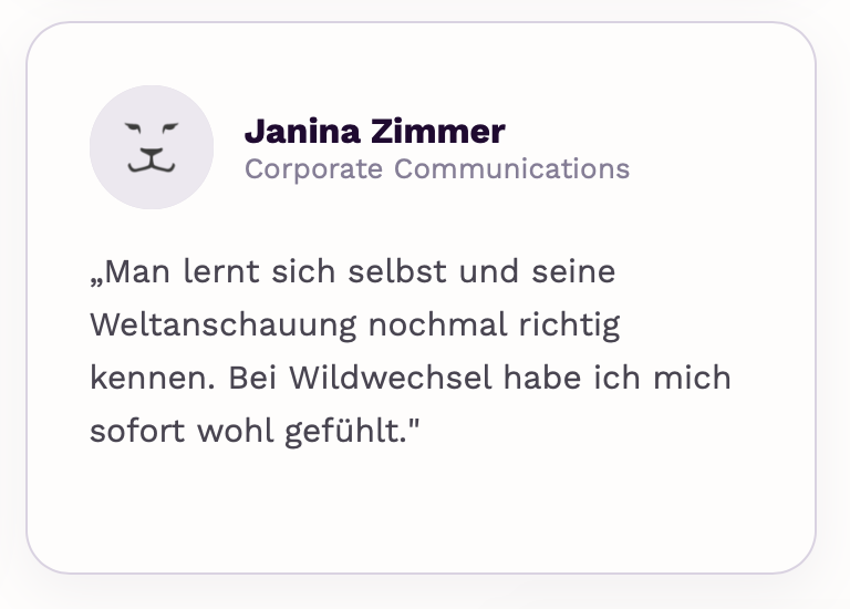 Bewertung einer Teilnehmerin / eines Teilnehmers
