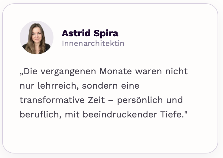 Feedback Astrid Spira
