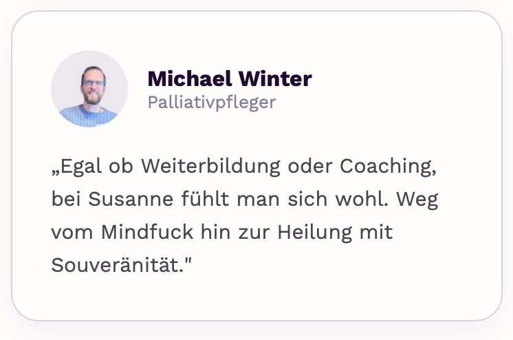 Feedback Michael Winter